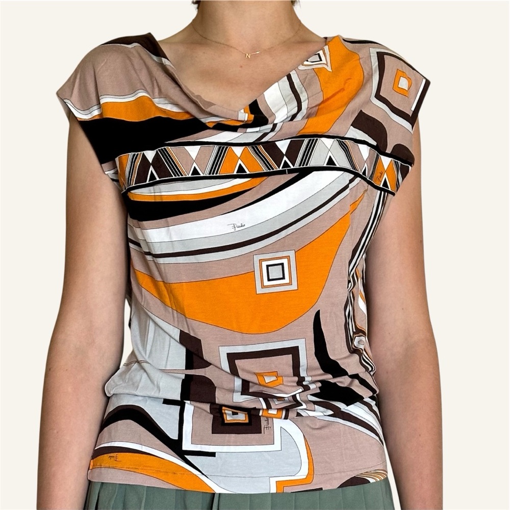 EMILIO PUCCI Unworn Sleeveless Top🌸